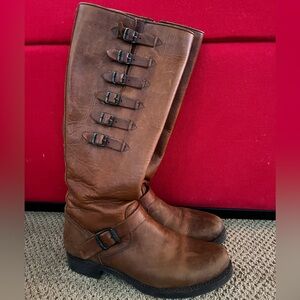 FRYE Veronica Belted Tall Boot